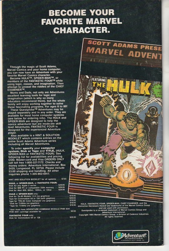 The Incredible Hulk #317 Direct Edition (1986)