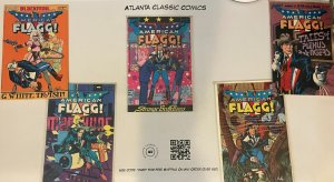 5 American FLAGG Comics First Comics #17 18 19 20 22  36 MT3