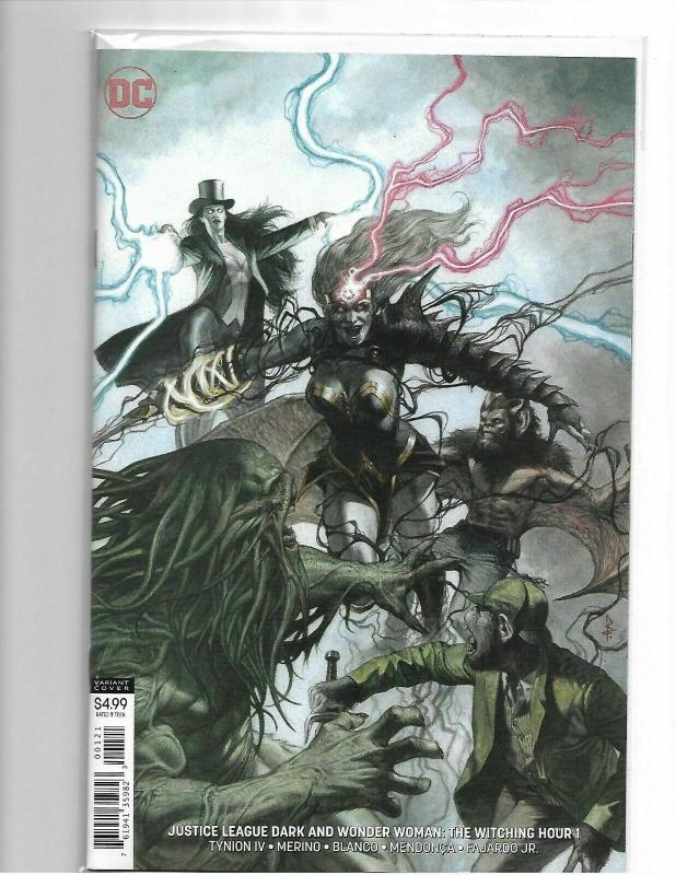 JUSTICE LEAGUE DARK and WONDER WOMAN: THE WITCHING HOUR #1 VARIANT - NM/NM+