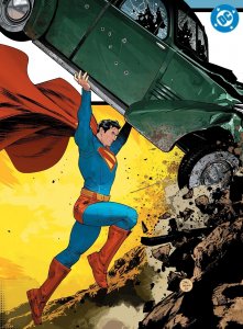 ACTION COMICS #1 (2025) GOLDEN AGE SIZE FACSIMILE EDITION DAN MORA VARIANT DC.