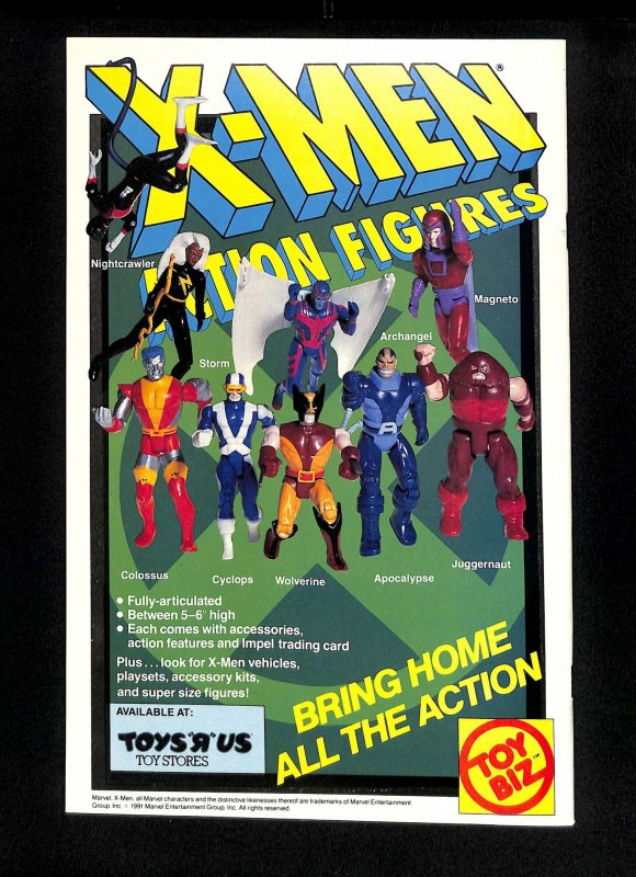 X-Men (1991) #1 Wolverine Cyclops Variant