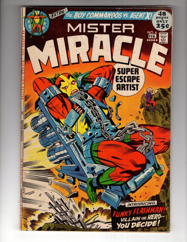 Mister Miracle #6 (1972)   / ID#002-A