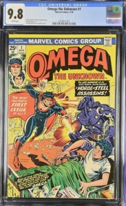 Omega the Unknown #1 (1976) Marvel Comics CGC 9.8