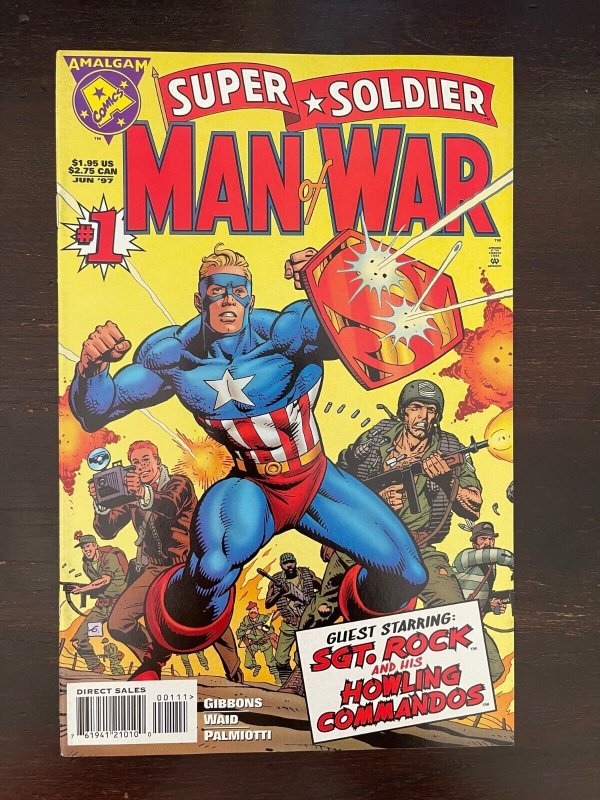 Super Soldier Man of War #1 Amalgam 1997 VF 8.0 