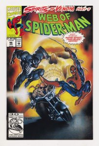 Web of Spider-Man #96 Venom & Ghost Rider App (Marvel, 1993) VF/NM
