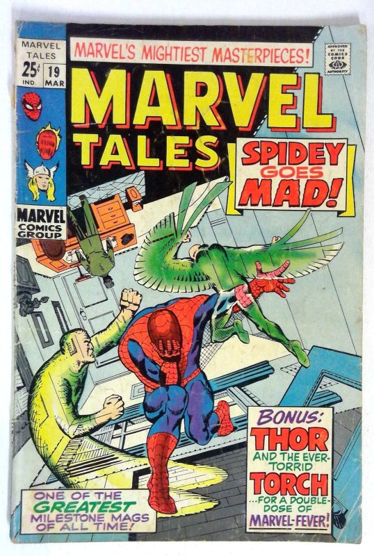 Marvel Tales #19 Thor Torch Marvel (1968) VG