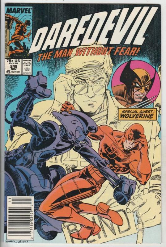 Daredevil #248 (Nov-87) NM- High-Grade Daredevil