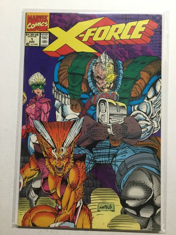 X-Force 1 Very Fine Vf 8.0 Printer Defect Marvel