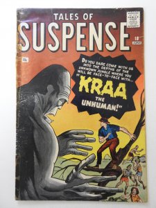Tales of Suspense #18 (1961) Sharp GVG Condition Tape on Spine!