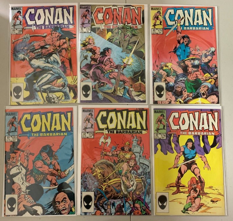 Conan the Barbarian lot #100-197 50 diff avg 6.0 (1979-87)