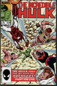 Incredible Hulk #316 (Marvel, 1986) NM
