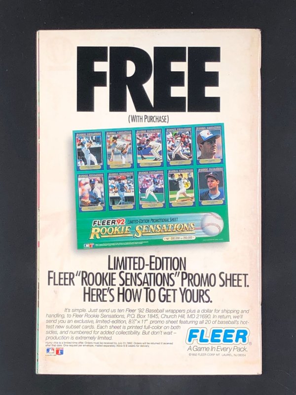 The New Warriors #25 (1992) Direct Die-Cut Cover