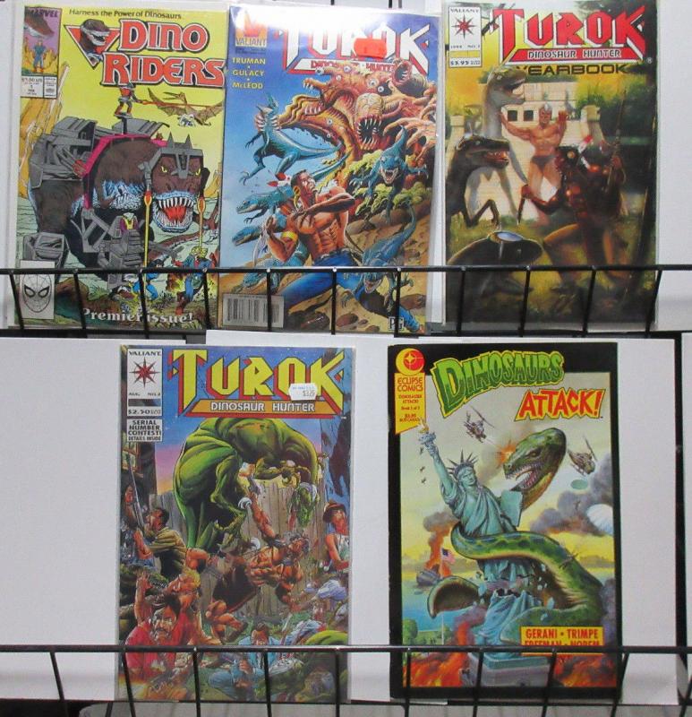 Dinosaurs Comic Sampler Lot C 25Diff Turok Devil for Hire Ripping Roaring Tales!