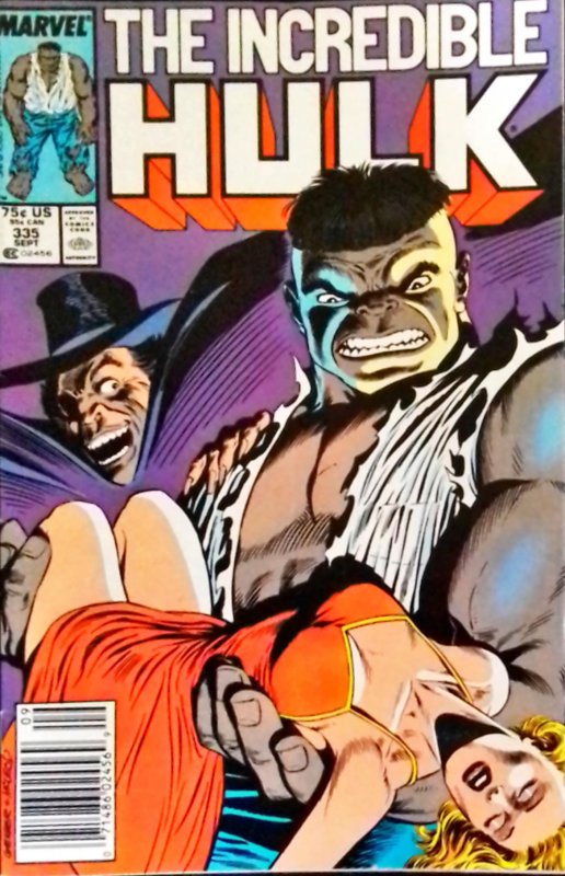 The Incredible Hulk #335 Newsstand Edition (1987)