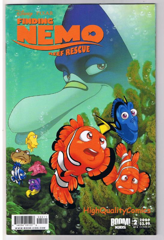 FINDING NEMO REEF RESCUE #2, VF+, Disney, Pixar, 2009, more Disney in store