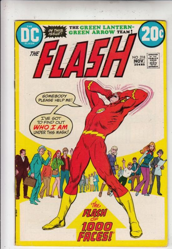 Flash, The #218 (Nov-72) VF/NM High-Grade Flash