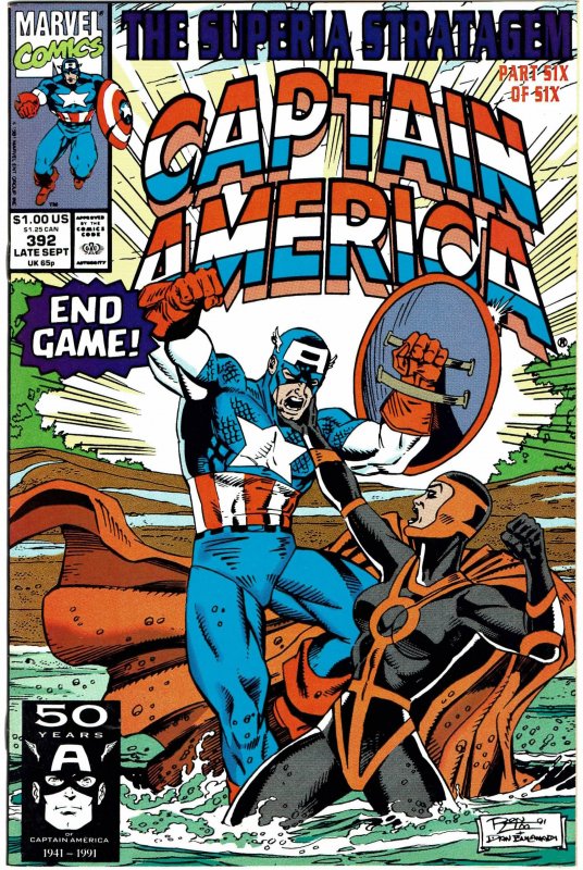 Captain America #392  NM