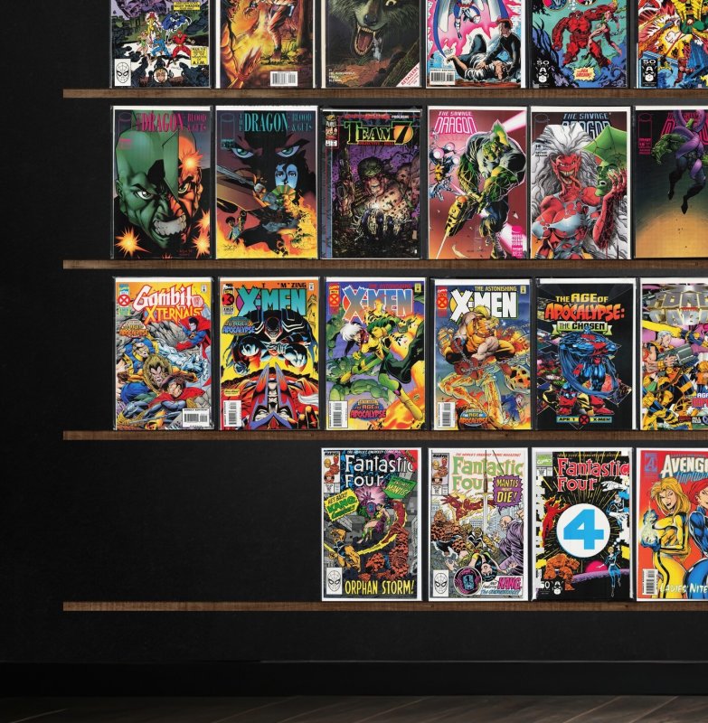 Huge Lot 150+ Comics with The New Warriors, Elfquest: Hidden Years & More!