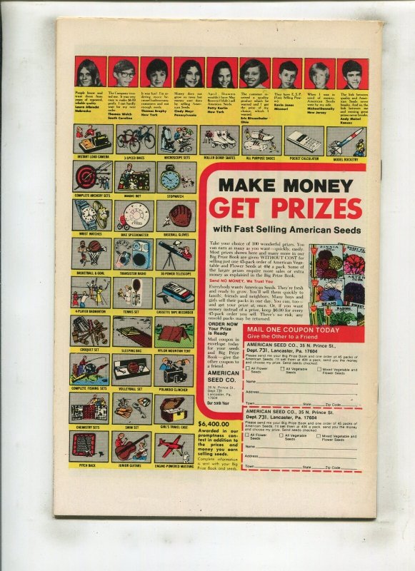 KAMANDI, LAST BOY ON EARTH #50 (8.0) NEWSSTAND!! 1977