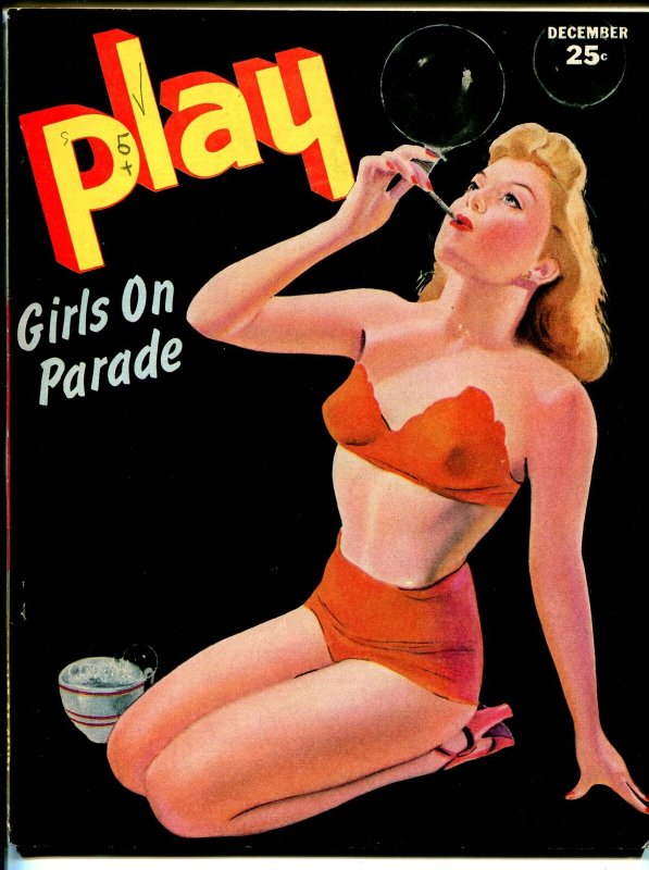 Play Girls On Parade 5/1944-cheesecakeJanes pin-up cover-motor scooter-FN-