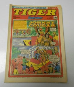 1980 TIGER AND SCORCHER UK Weekly Feb 23 Johnny Cougar FVF 32 pgs