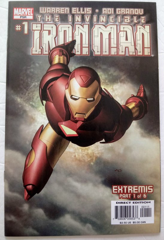 INVINCIBLE IRON MAN #1 Marvel Comics ID#MBX2