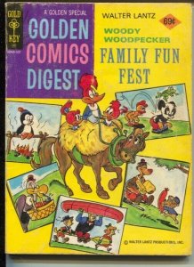 Golden Comics Digest #44 1970's-Woody Woodpecker-Andy Panda-Oswald-VG