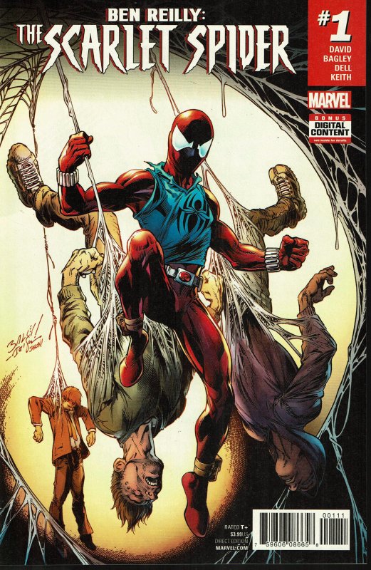 Ben Riley: Scarlett Spider #1 - NM - The Clone is Back!