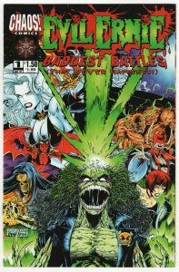 Evil Ernie : Baddest Battles (Than Never Happened!) #1 (Chaos!, 1997) FN-