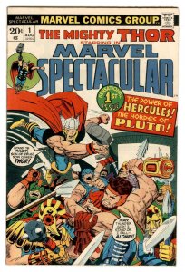 Marvel Spectacular #1 Aug 1973 THOR and Hercules Marvel Bronze age 1st issue  