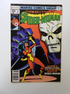 Spider-Woman #3 (1978) FN condition