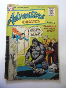 Adventure Comics #219 (1955) GD/VG Condition tape on spine