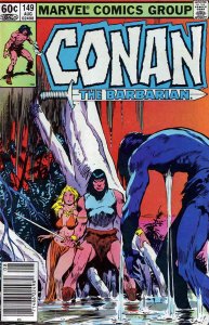 Conan the Barbarian #149 (Newsstand) VG ; Marvel | low grade comic Bruce Jones