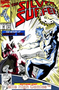 SILVER SURFER  (1987 Series)  (MARVEL) #60 Near Mint Comics Book 