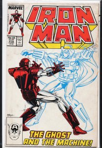Iron Man #219 (1987) Iron Man [Key Issue]