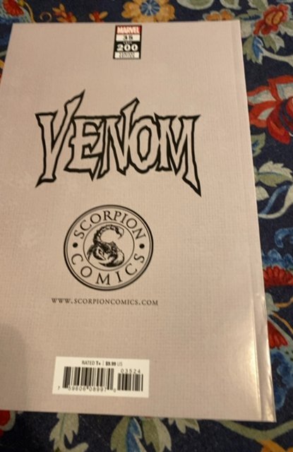 Venom #35 Dell'Otto Cover A (2021)trade variant B Del-Otto variant /2000