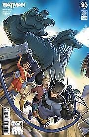 Batman #138 Cvr G Woods Connecting Justice League Vs Godzilla Vs Kong Var DC