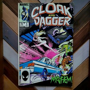 Cloak & Dagger #5 FN (Marvel 1986) First Appearance Of Mayhem