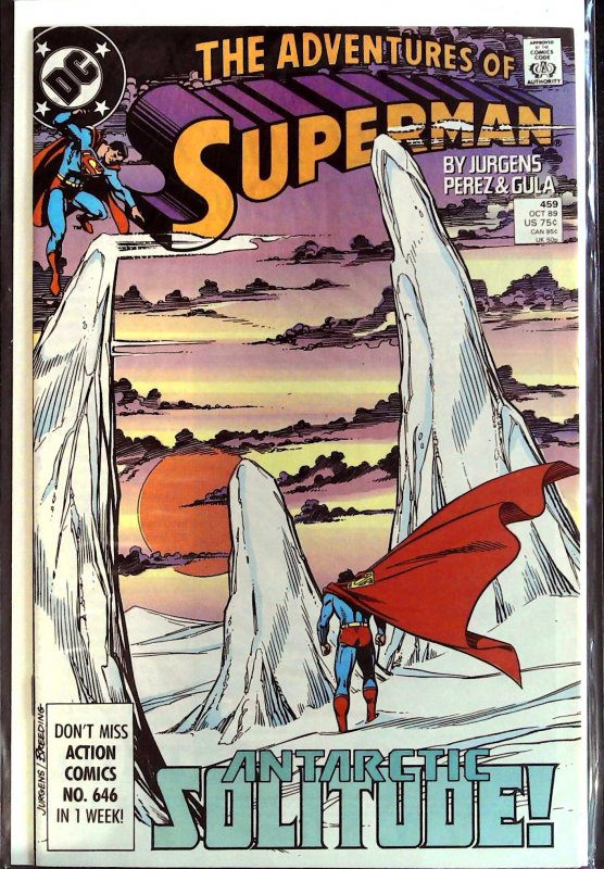 Adventures of Superman #459 (1989)