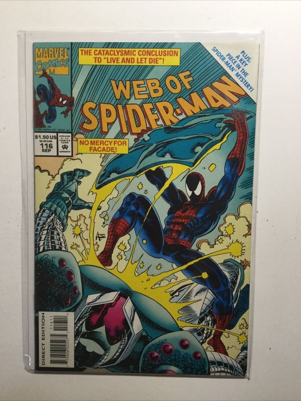 Web Of 116 Near Mint Marvel Comic Books - Modern Age, Marvel, Spider-Man, Superhero HipComic