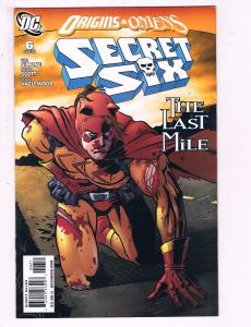 Secret Six #6 VF DC Comics Origins & Omens The Last Mile Comic Book DE12