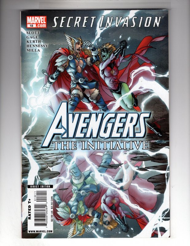 Avengers: The Initiative #18 (2008)     - [•ID#099]