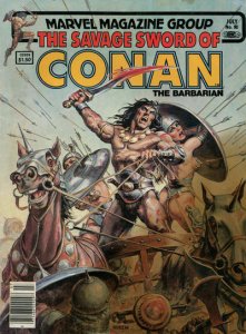 Savage Sword of Conan #90 (Newsstand) VF ; Marvel |