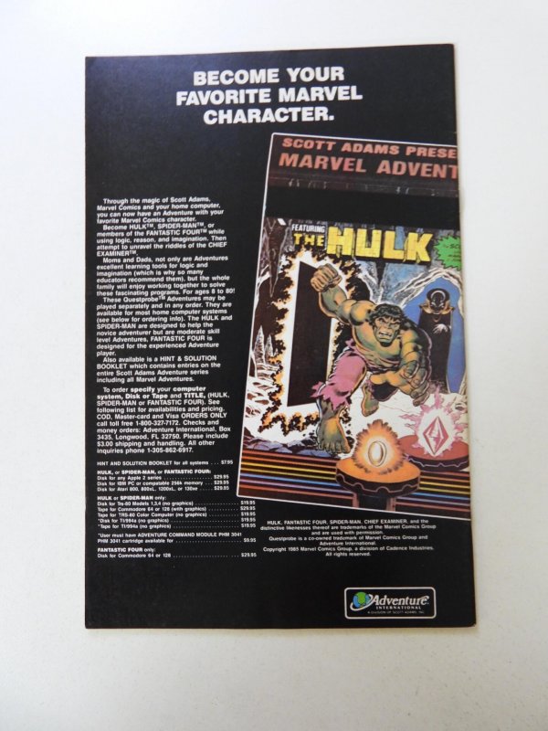 The Thing #35 Direct Edition (1986) VF- condition