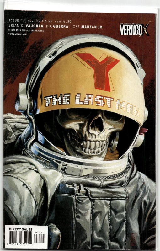 Y: The Last Man #15 (2003) Y: The Last Man