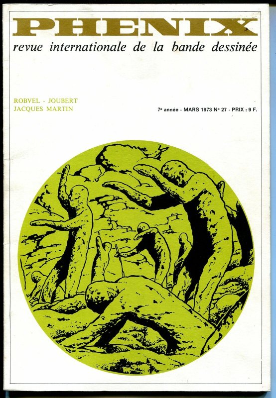 Phenix #27 1973-French comic prozine-underground comix-60 pages-FN