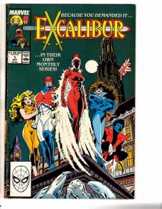 Lot Of 8 Marvel Comics Excalibur # 1 10 11 12 + Solo Avengers # 2 3 4 20 GJ2