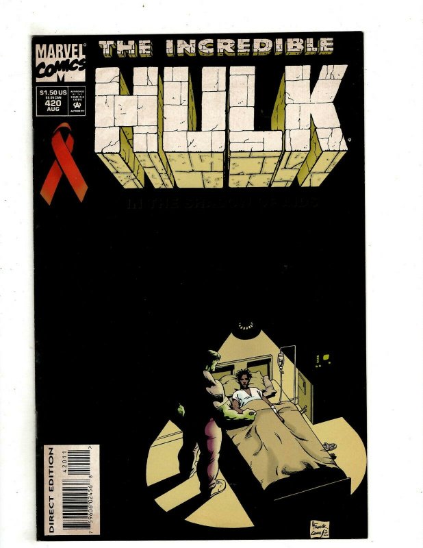 12 Incredible Hulk Marvel Comics 401 402 403 404 405 406 417 418 419 420 + RB1 