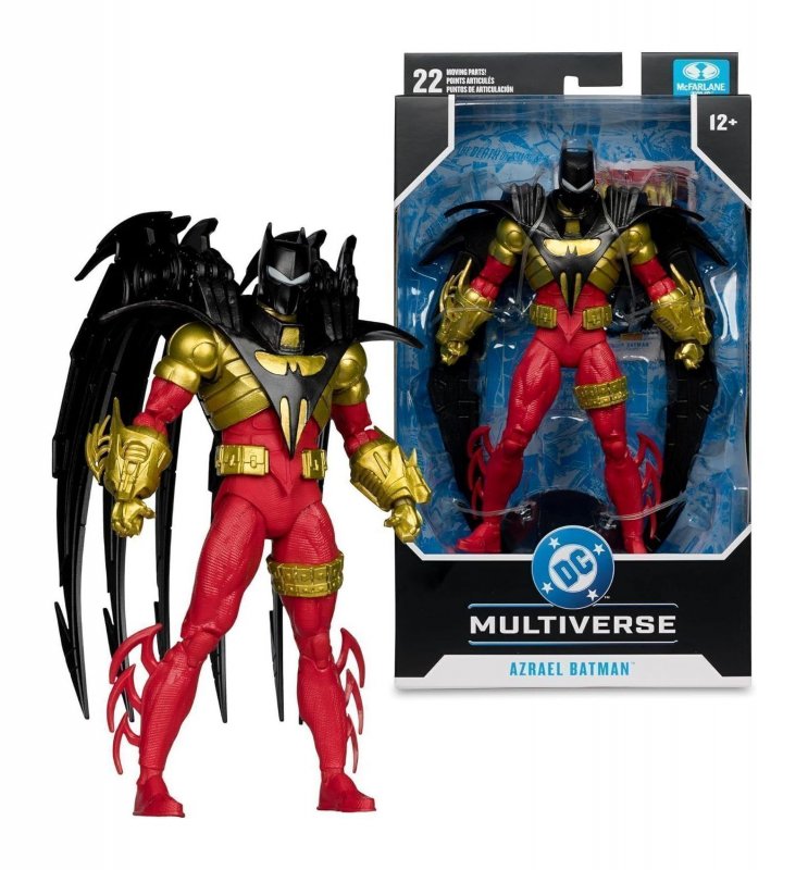 [ LOT154 ] • Azrael Action Figure • DC Multiverse