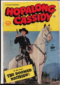 Hopalong Cassidy #62 (1951) Hopalong Cassidy